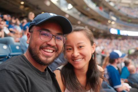 Louise's first Jays Game